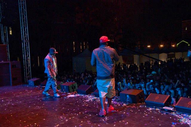 Clipse & T-Pain Rock USC