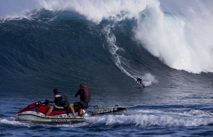 Laird at Jaws
