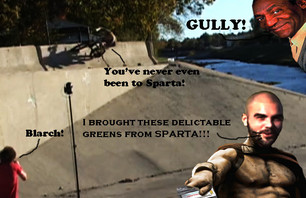 Hot New Gully! Drew York Is A Spartan Warrior?
