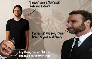 I think Dr. Phil can lock this up for the Schreiber family...