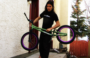Clifford's new custom bike, you'll be seeing this bike in Antitron 5, quite some time from now...