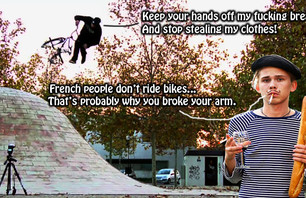 Nicolas Badet Gets Broke Off For Vans