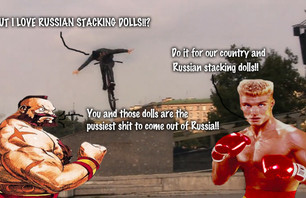 Nikita Zharkov Going Zangief On The Streets!