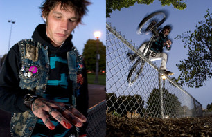Big ol' footplant...