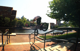 Matty hangs one down the rail and through all the kinks.