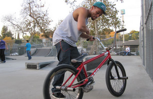 Chris' bike may look dialed but that shit is seriously always jank as fuck!