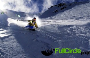 On snow in Chile!
