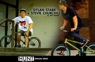 The Hunt BMX Official Entry: DYLAN STARK & STEVIE CHURCHILL