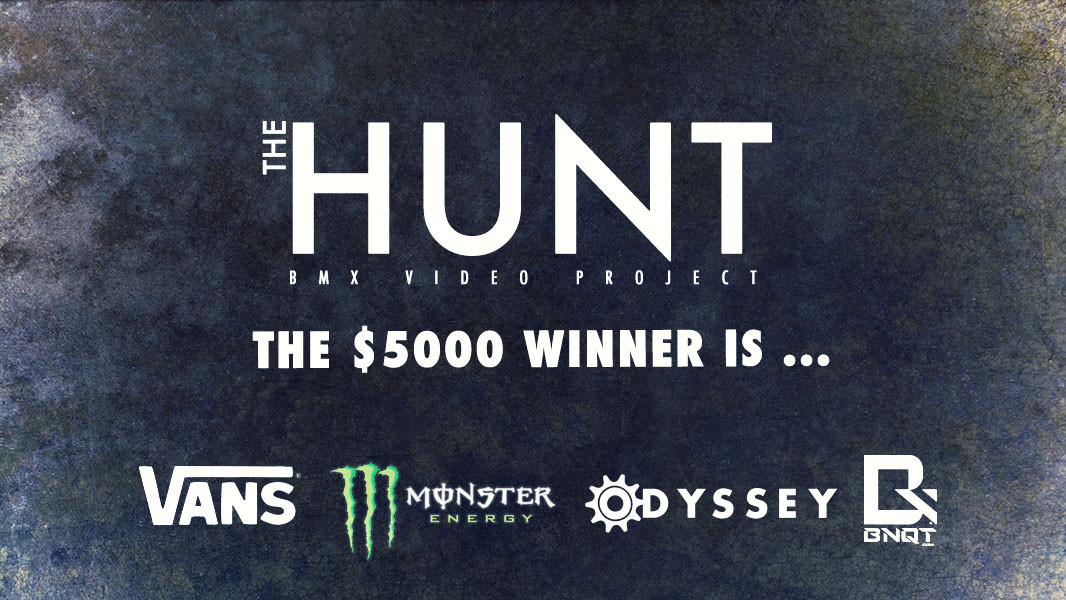 Chad Kerley Wins The Hunt BMX Video Contest!