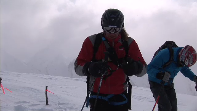 Shroder Baker and Jason Tattersall First Turns in AK