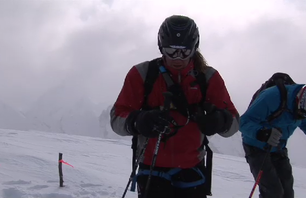 Shroder Baker and Jason Tattersall First Turns in AK