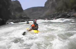 Paddling the Zambize Rapids 6-7