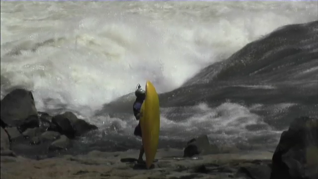 Paddling the Zambize Rapids 8