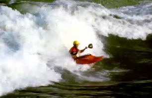 Paddling the Zambize Surfing