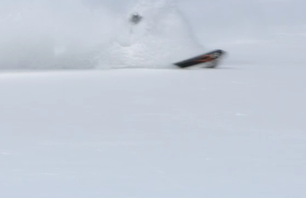 Pow Skiing on Teton Pass