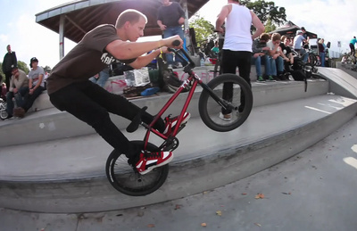 LONGEST ICEPICK GRIND ON A BMX BIKE?