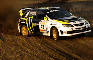 KEN BLOCK VS. TROPHY TRUCKS