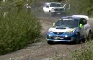 Pastrana at Olympus Rally