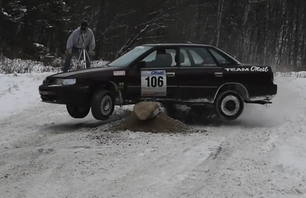 Wyatt Knox Rally Car Boardslide