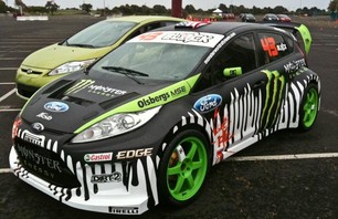 Left Quarter | Ken Block Gymkhana THREE Ford Fiesta