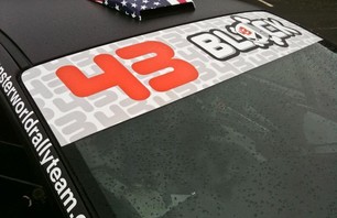 Sun Visor | Ken Block Gymkhana THREE Ford Fiesta