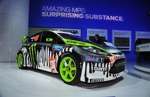 Gymkhana 3 Fiesta at Detroit Auto Show