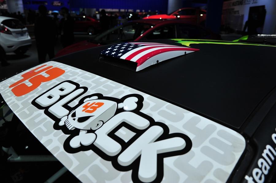Gymkhana 3 Fiesta at Detroit Auto Show