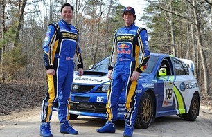 Pastrana and Edstrom with Alpinestars driving suits
