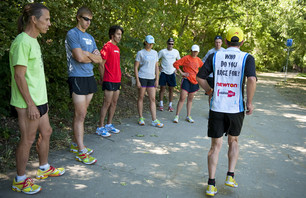 Newton running clinic