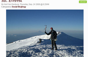 Tech Gear at 17,000 Feet