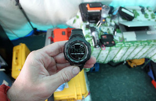 Inside the Comm Tent