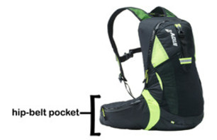 Backpack with Hip Belt