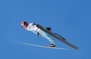 Watch Ski Jumper Fly 250 Yards - Set World Record!!