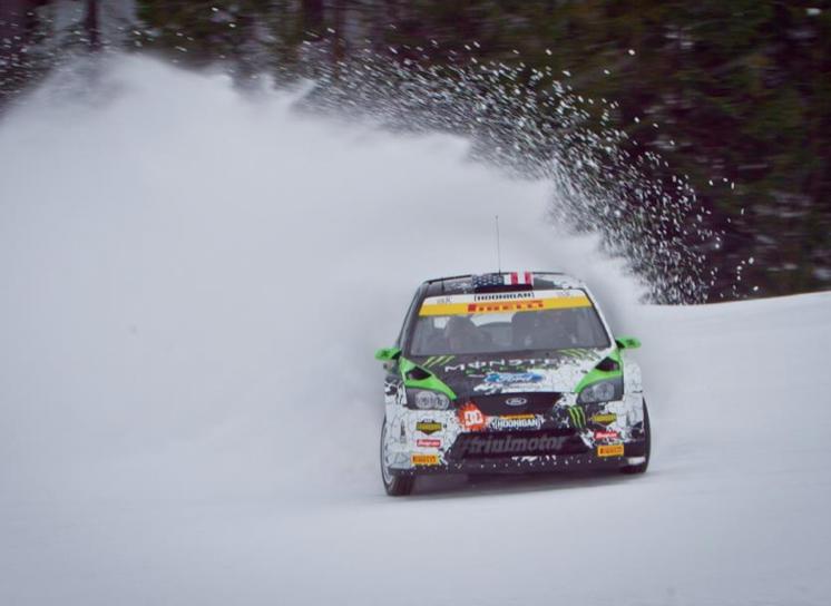 Monster Energy\'s Ken Block in Action