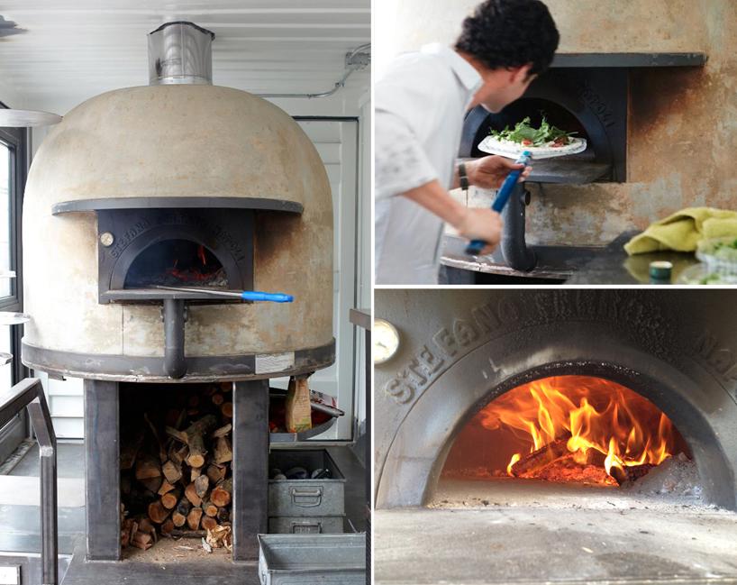 A Mobile Pizza Kitchen Made From a Shipping Container