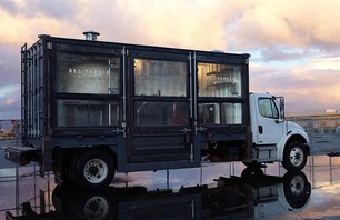 A Mobile Pizza Kitchen Made From a Shipping Container Photo 0007