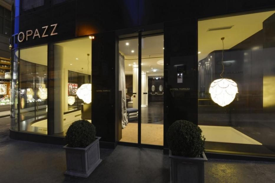 Enter Hotel Topazz