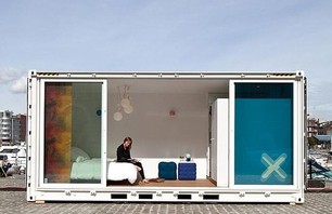 Sleeping Around Shipping Container Hotel