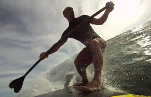 Tahiti SUP Surf Session