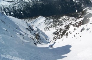 Splitboard First Decent in the Central Cascades