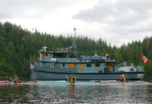 Kayak Touring Vancouver Island, BC