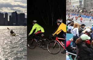 Epic Man: Kayak, Bike and Run the Boston Marathon