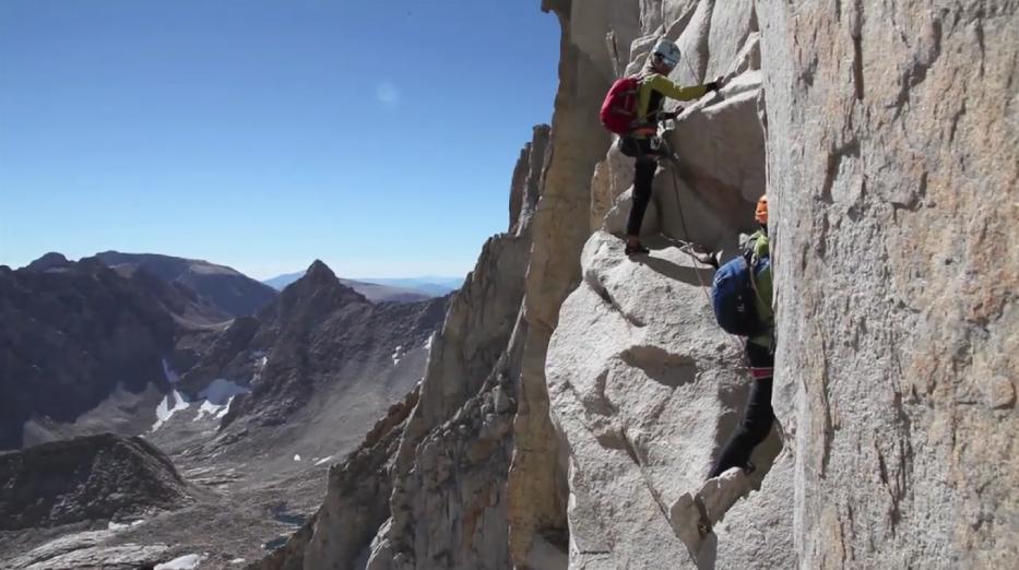 Climbing the East Face of Mt. Whitney